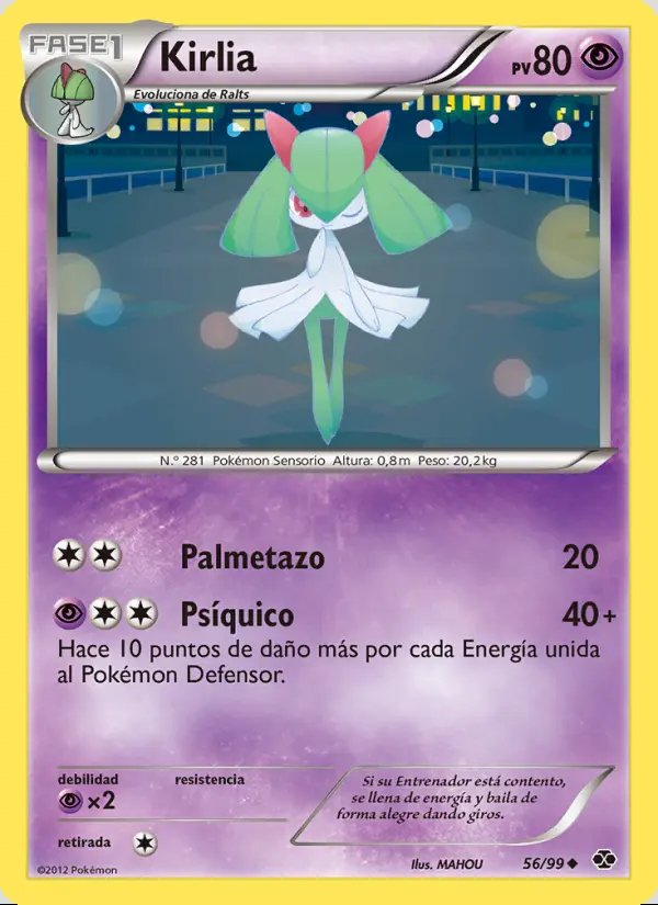 Image of the card Kirlia