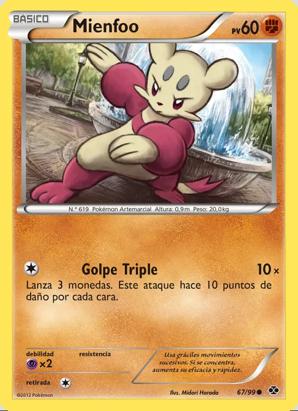 Image of the card Mienfoo