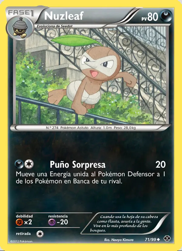 Image of the card Nuzleaf