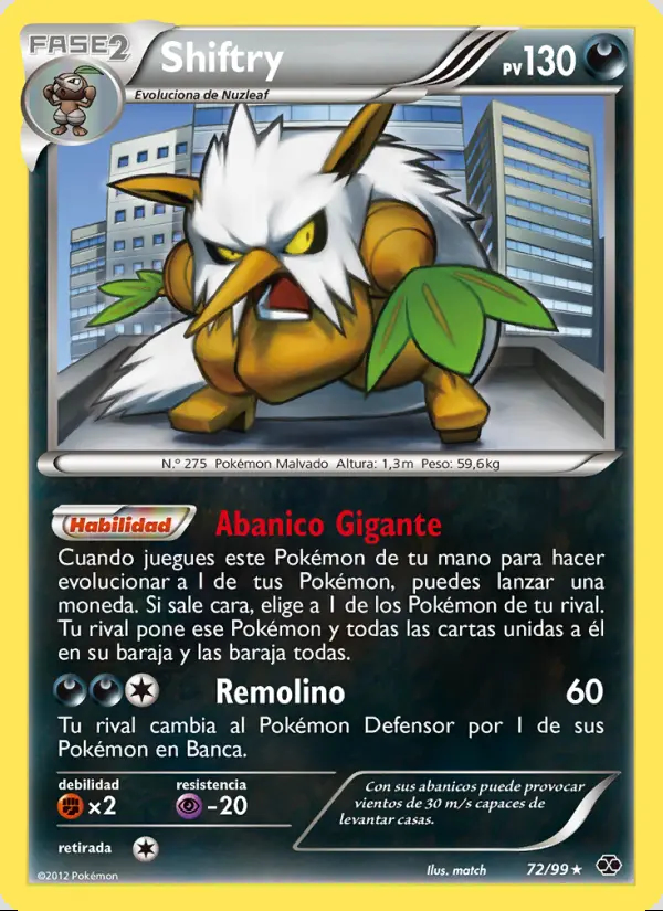 Image of the card Shiftry