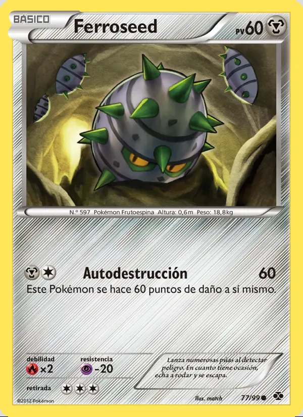 Image of the card Ferroseed