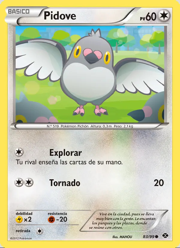 Image of the card Pidove