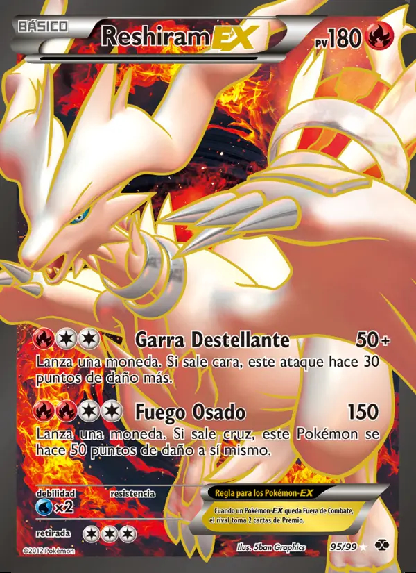 Image of the card Reshiram-EX