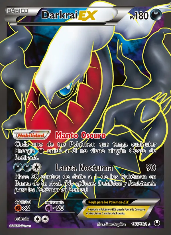 Image of the card Darkrai-EX