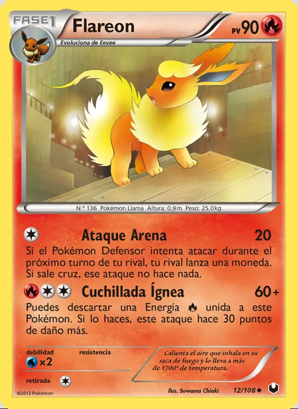 Image of the card Flareon