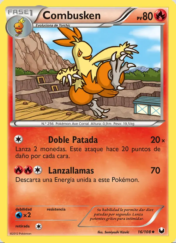 Image of the card Combusken