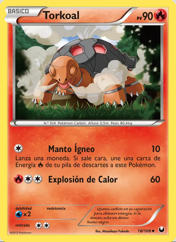 Image of the card Torkoal