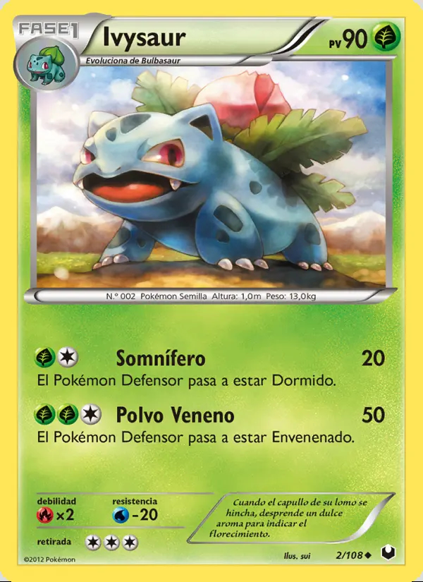 Image of the card Ivysaur
