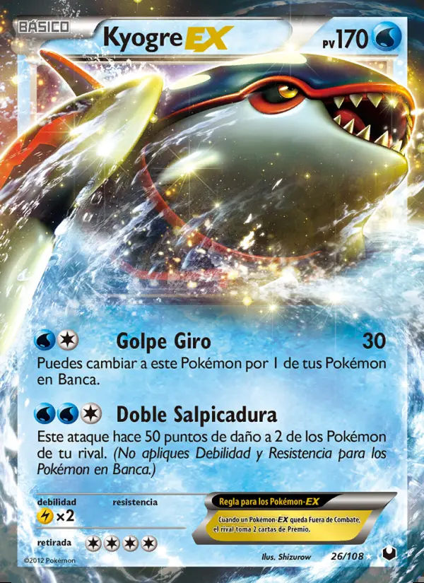 Image of the card Kyogre-EX