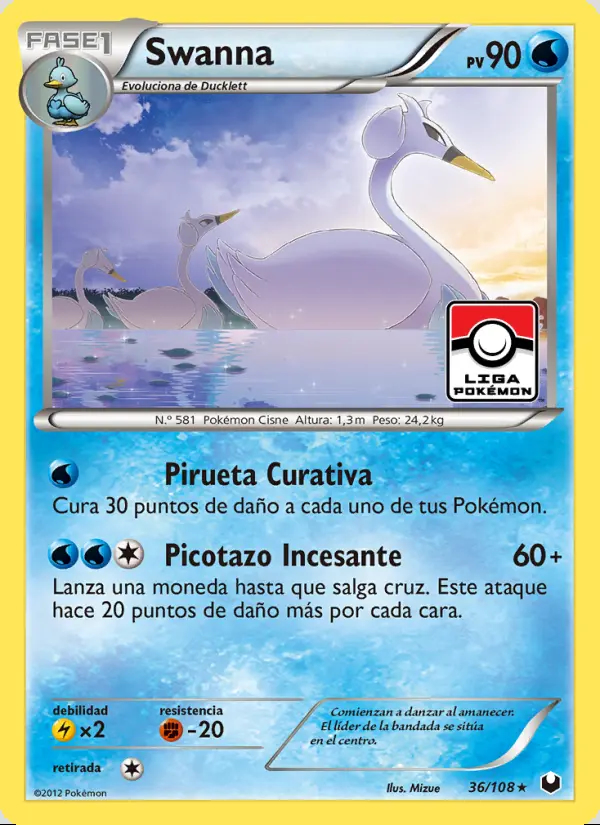 Image of the card Swanna
