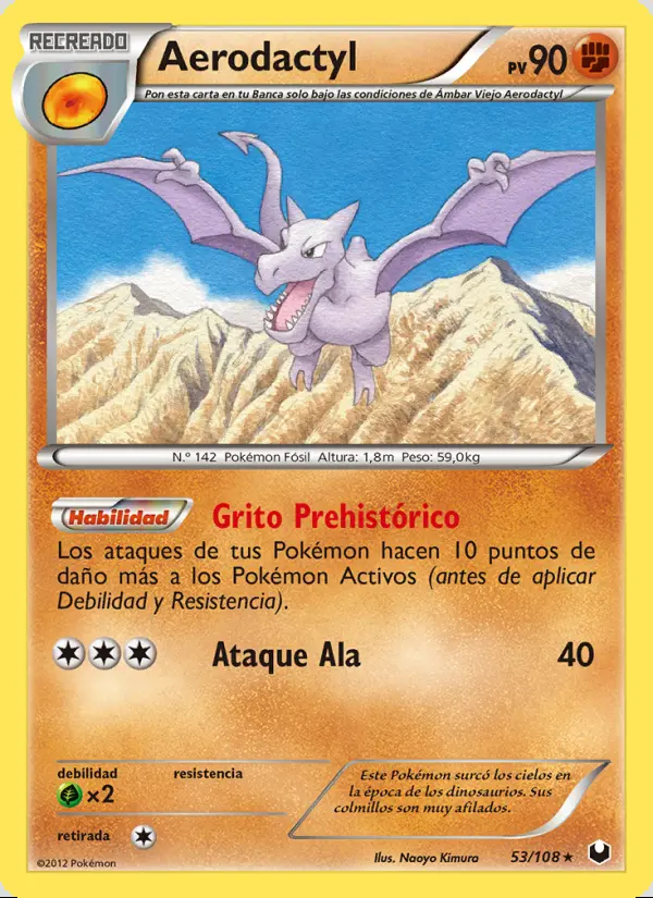 Image of the card Aerodactyl