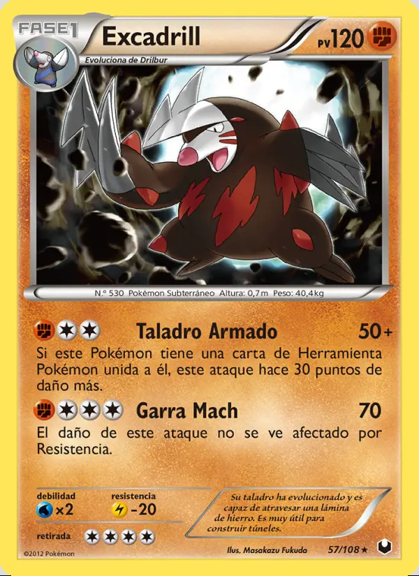 Image of the card Excadrill