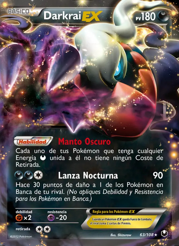 Image of the card Darkrai-EX