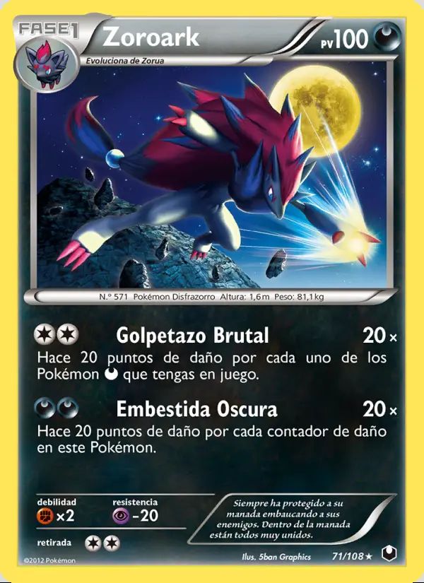 Image of the card Zoroark