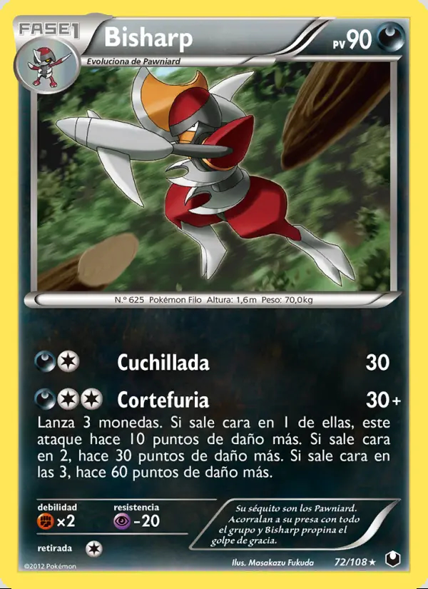 Image of the card Bisharp