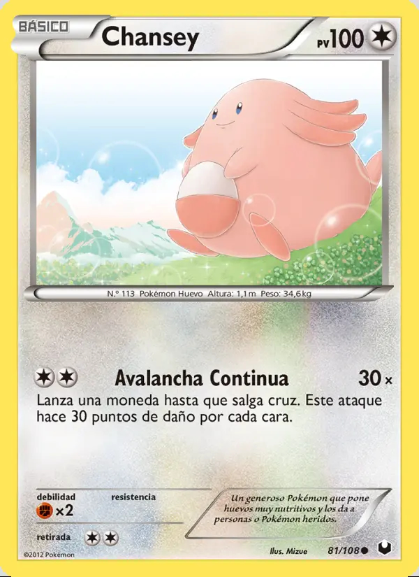 Image of the card Chansey