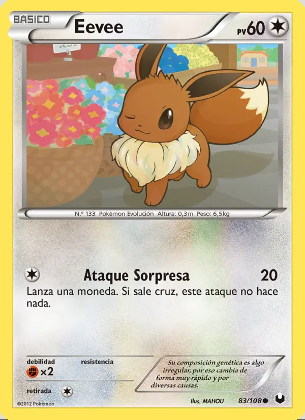 Image of the card Eevee