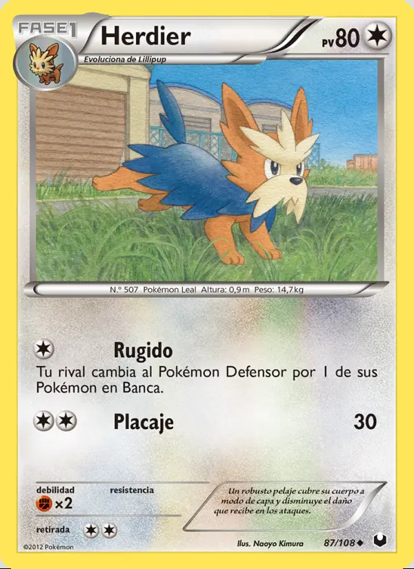 Image of the card Herdier