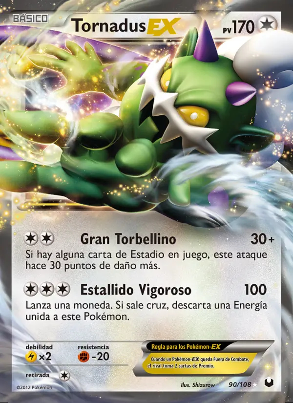 Image of the card Tornadus-EX