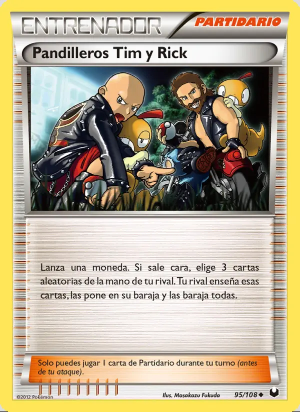 Image of the card Pandilleros Tim y Rick