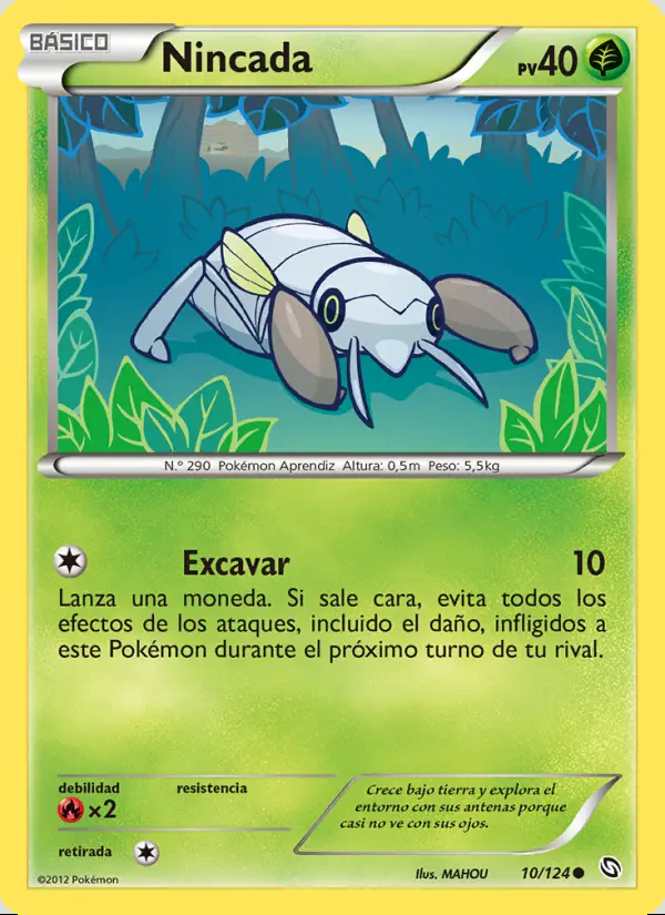 Image of the card Nincada