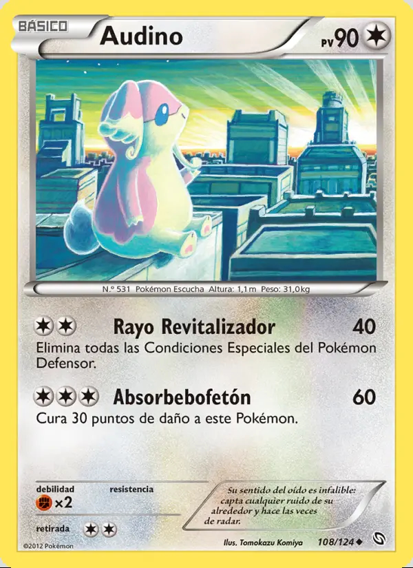 Image of the card Audino