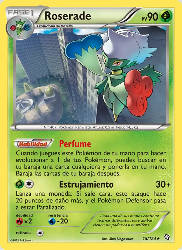 Image of the card Roserade