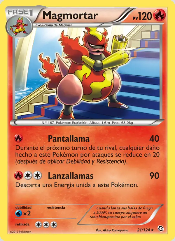 Image of the card Magmortar