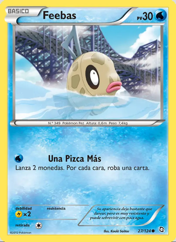 Image of the card Feebas