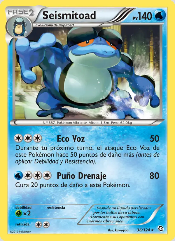 Image of the card Seismitoad