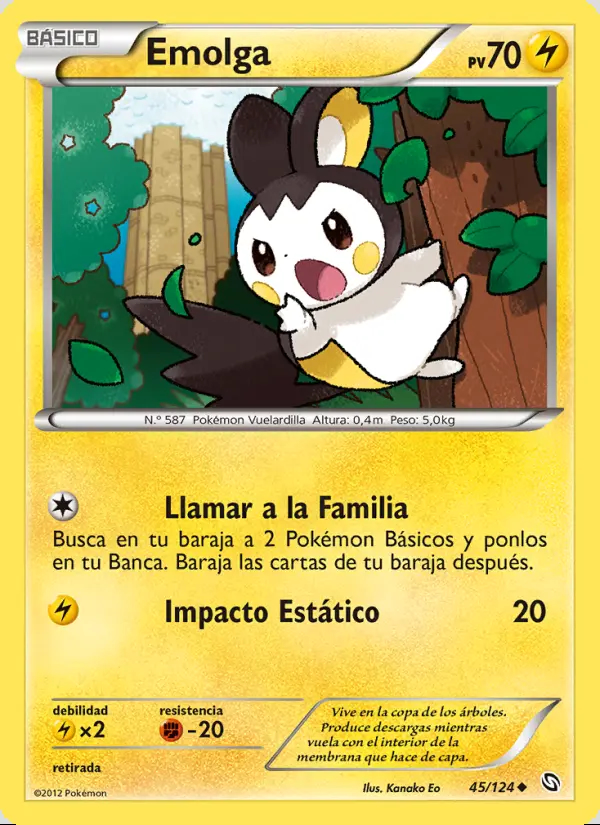 Image of the card Emolga