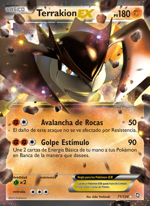 Image of the card Terrakion-EX