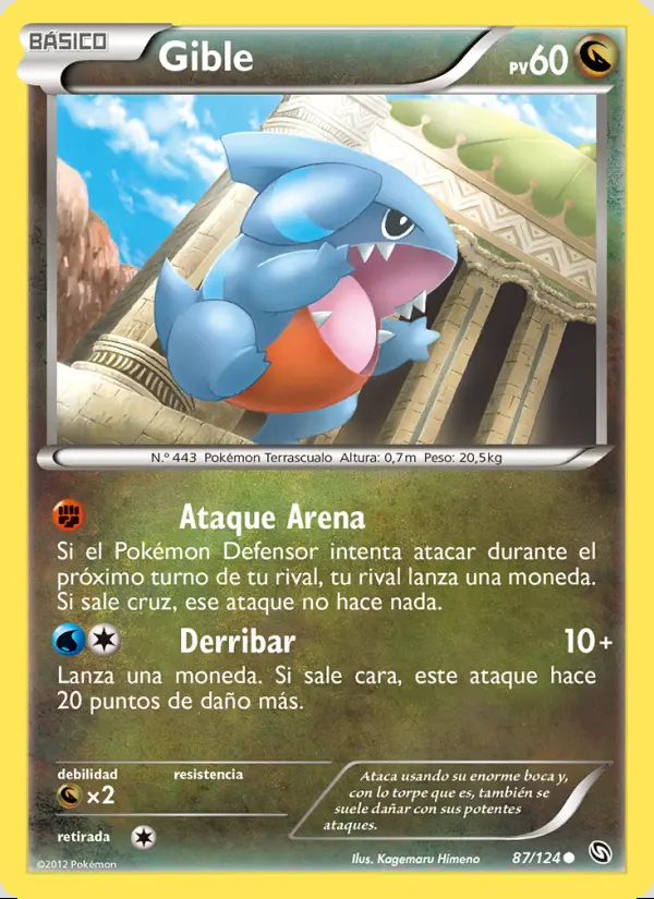 Image of the card Gible