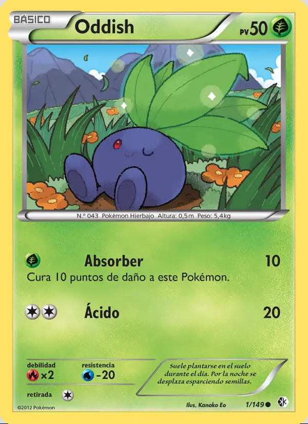 Image of the card Oddish