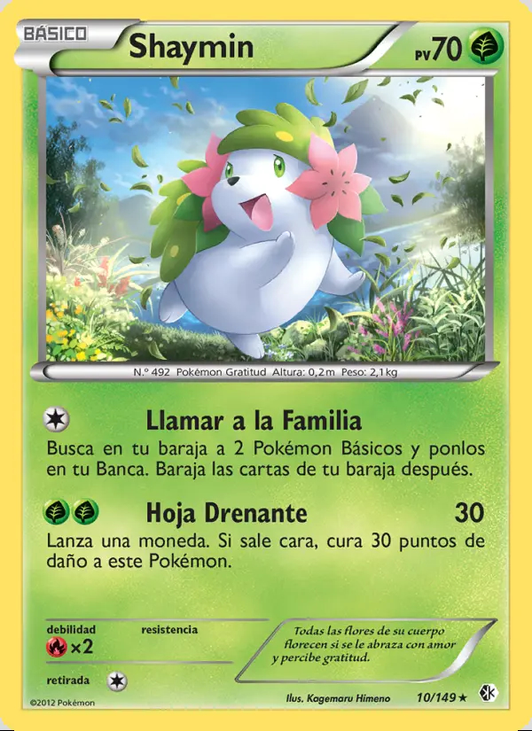 Image of the card Shaymin