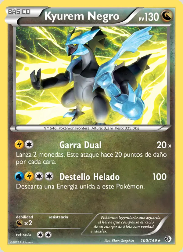 Image of the card Kyurem Negro