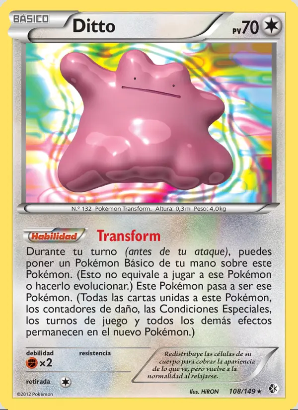 Image of the card Ditto