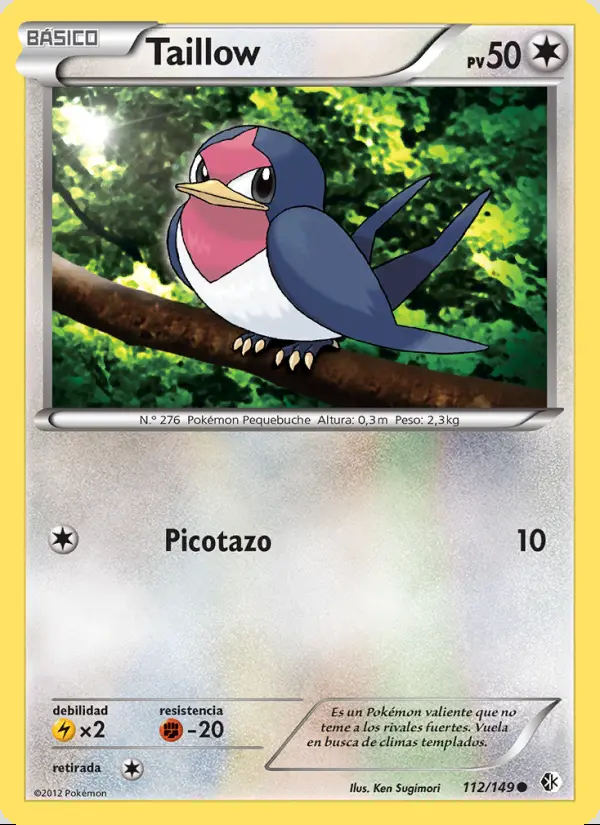 Image of the card Taillow