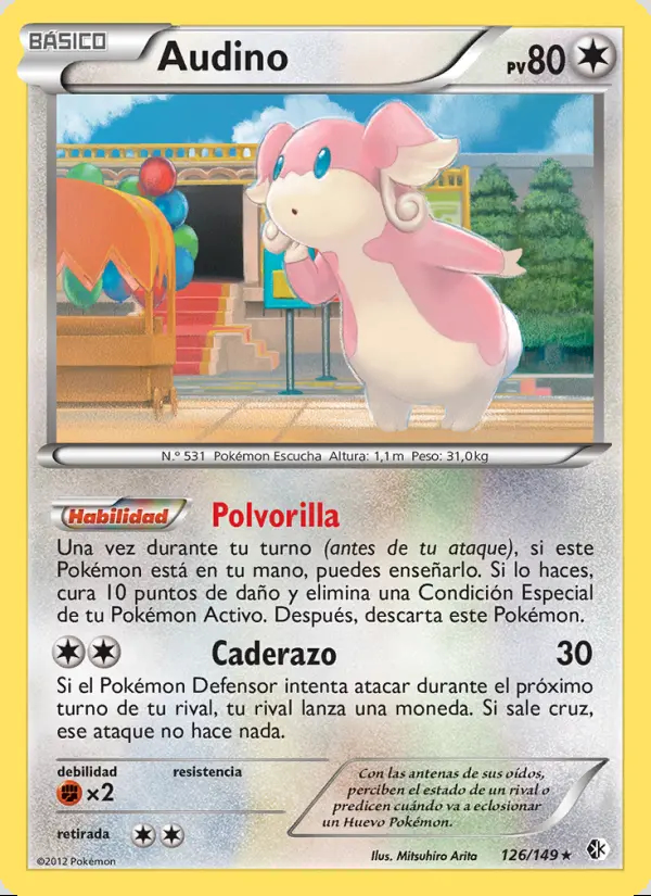 Image of the card Audino
