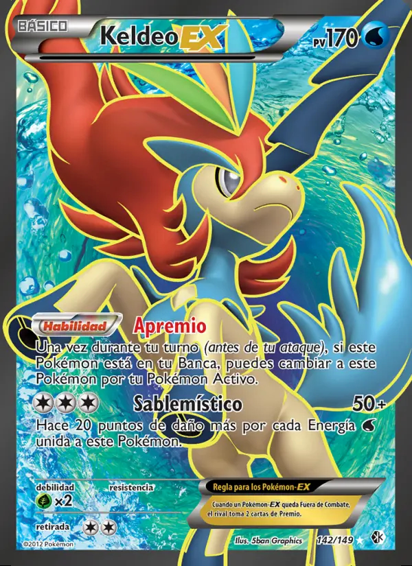 Image of the card Keldeo-EX
