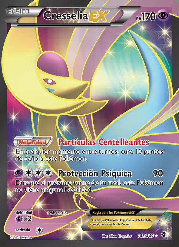 Image of the card Cresselia-EX