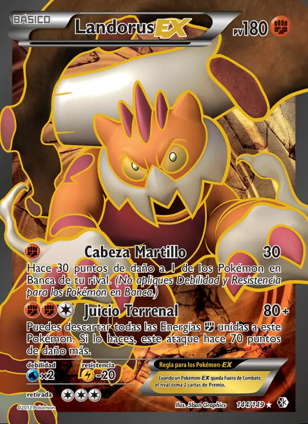 Image of the card Landorus-EX