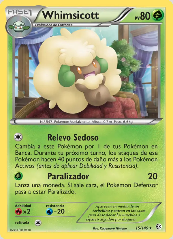 Image of the card Whimsicott