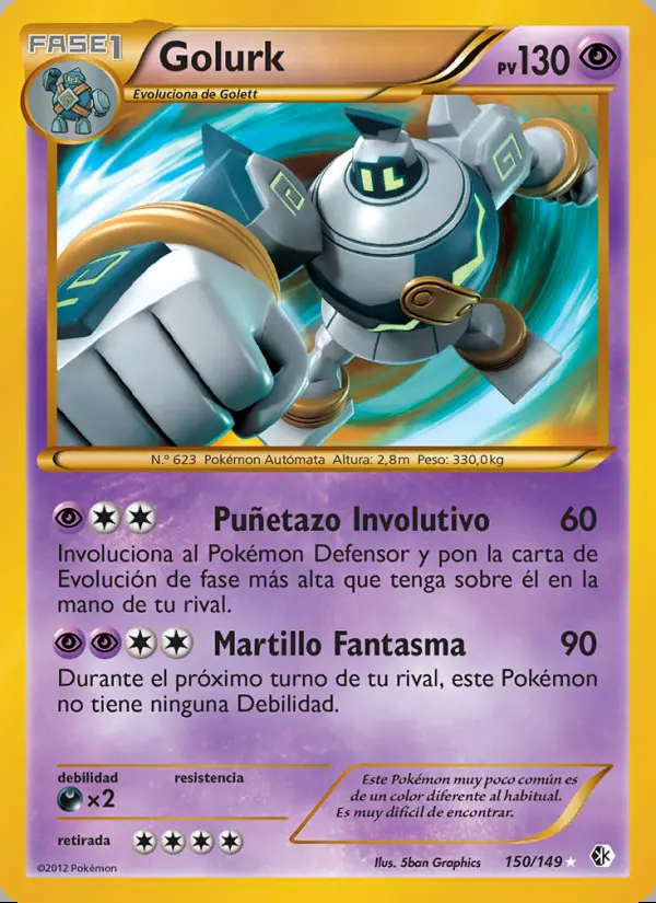 Image of the card Golurk