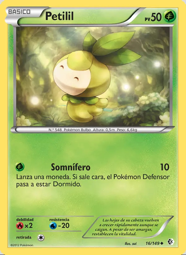 Image of the card Petilil