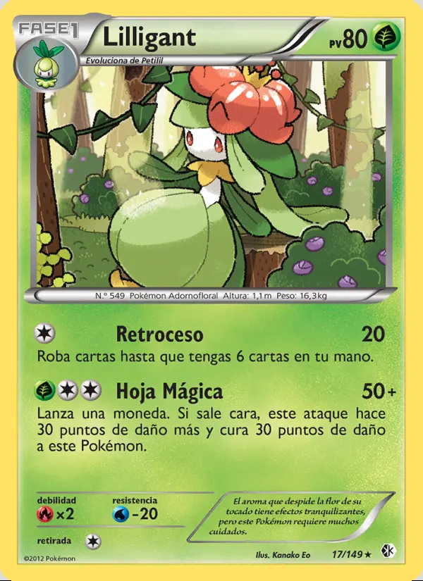 Image of the card Lilligant
