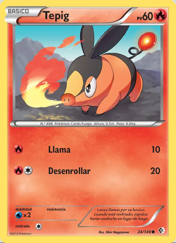 Image of the card Tepig