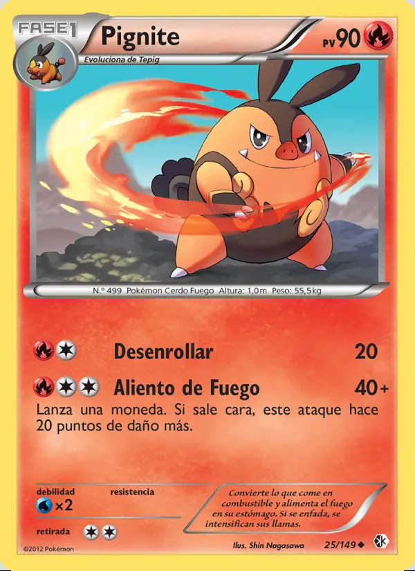 Image of the card Pignite