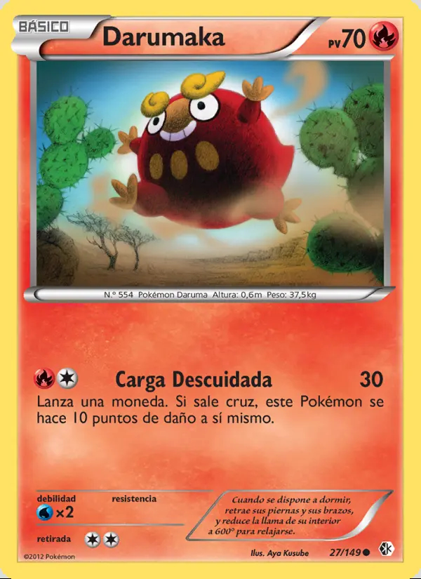 Image of the card Darumaka