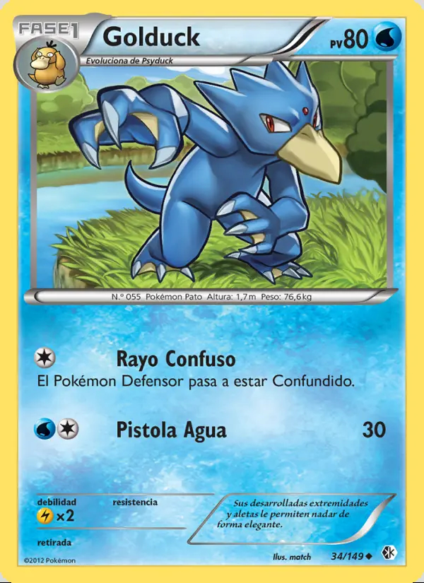 Image of the card Golduck